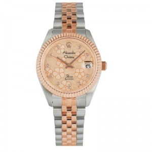 Alexandre Christie AC 5013 Silver Rosegold Full LDBTRMD1
